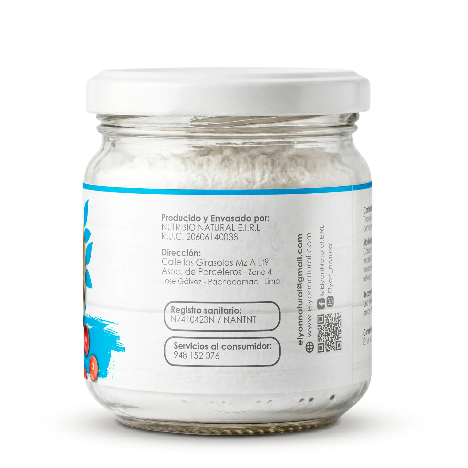 Treonato de Magnesio en Polvo + Camu Camu 100g Premium – Elyon Natural, imagen 2