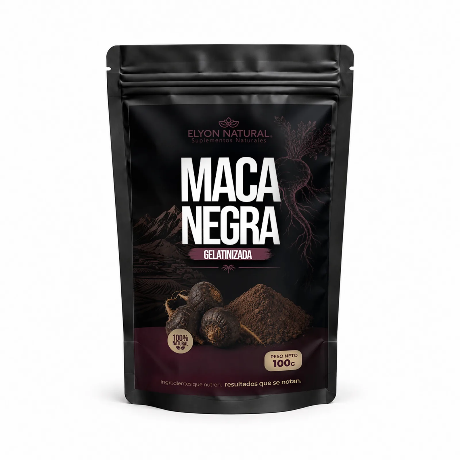 Maca Negra Gelatinizada